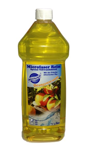 Mikrofaser Rein Spezial Vollwaschmittel Orangentraum